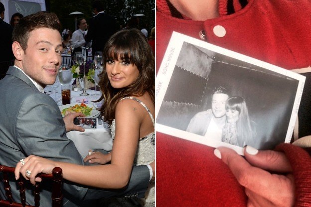 Lea Michele s Touching Post For Cory Monteith Includes A Special