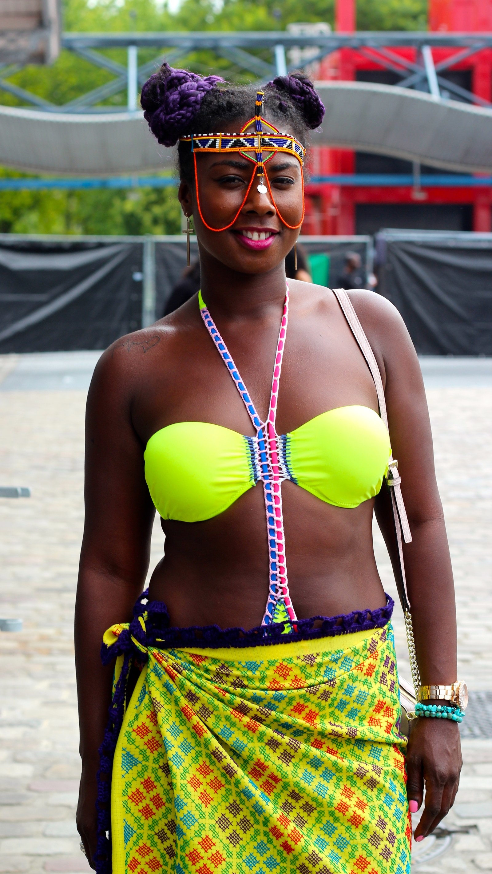 Voici Quelques Uns Des Meilleurs Looks Repérés à Afropunk Paris 2017