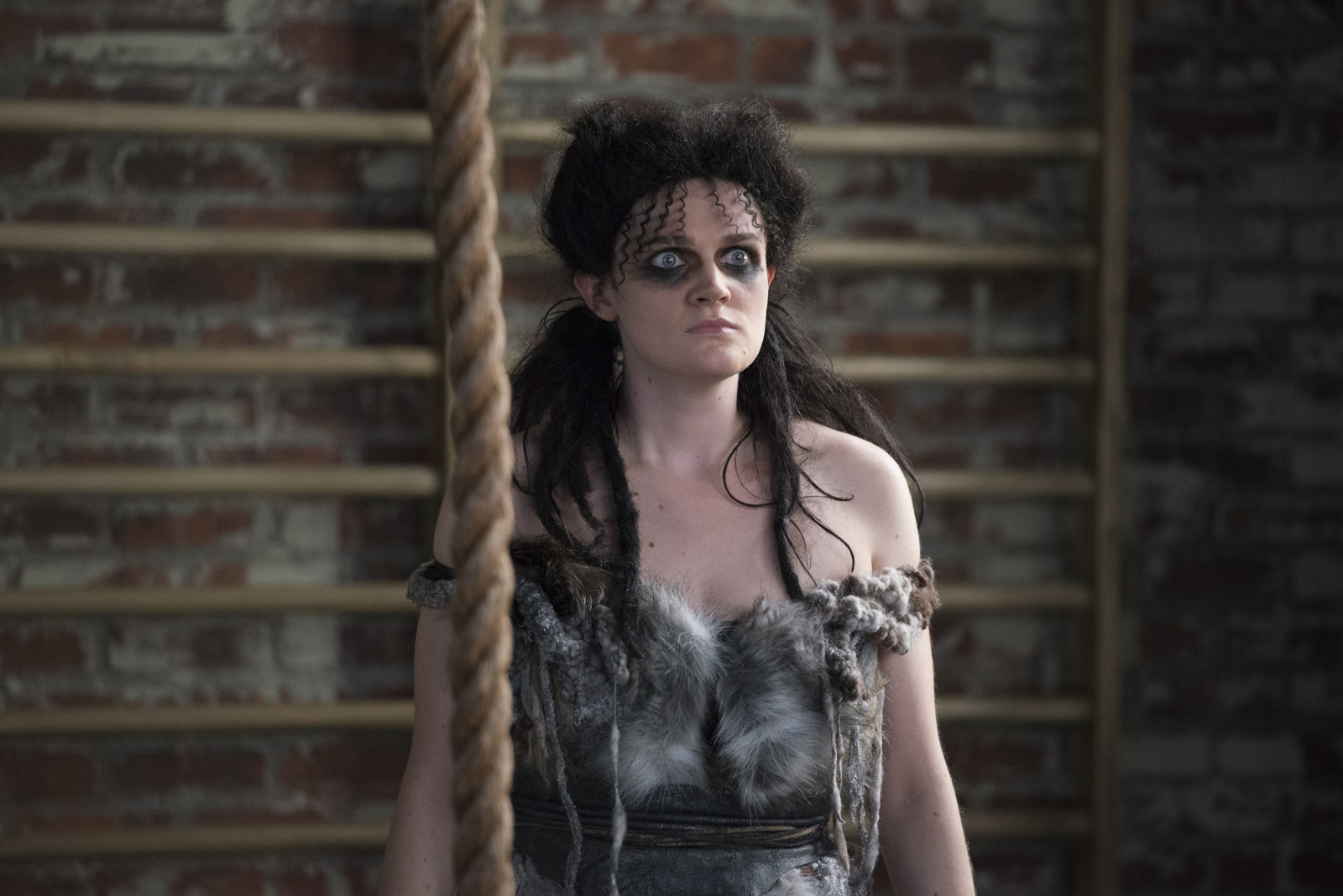 10.The. hardest look to nail down was Sheila the She-Wolf (Gayle Rankin)