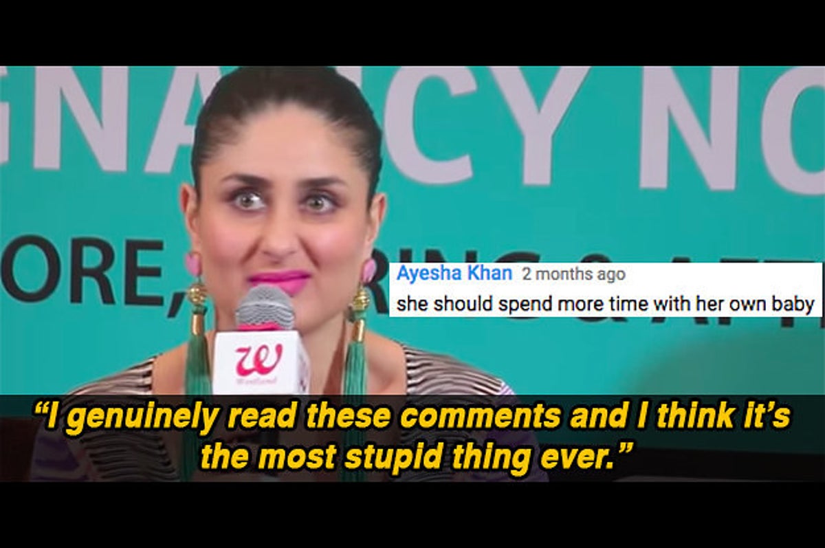 Xxx Hot Kreena - Kareena Kapoor Fiercely Shut Down People Shaming Her For Daring To Leave  Her Son And Go To The Gym