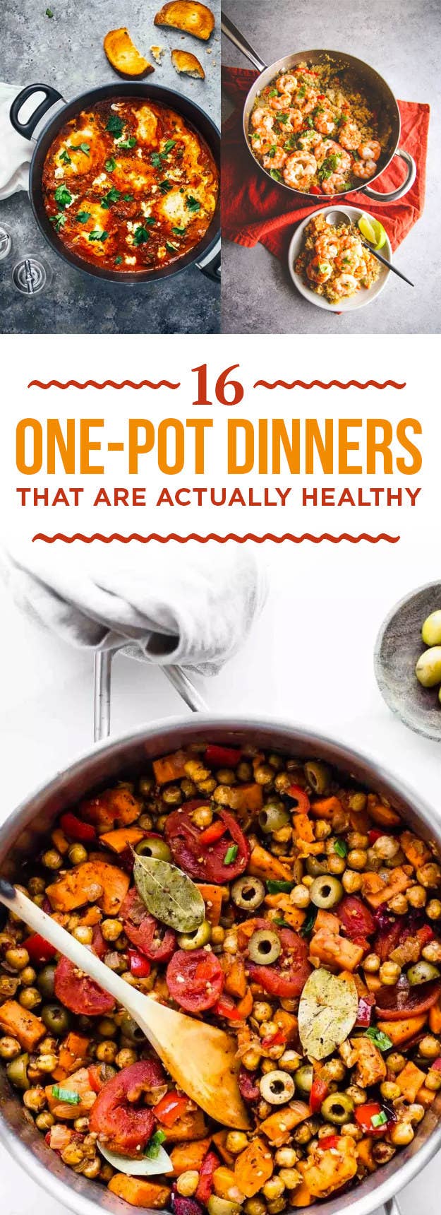 Healthy one-pot recipes