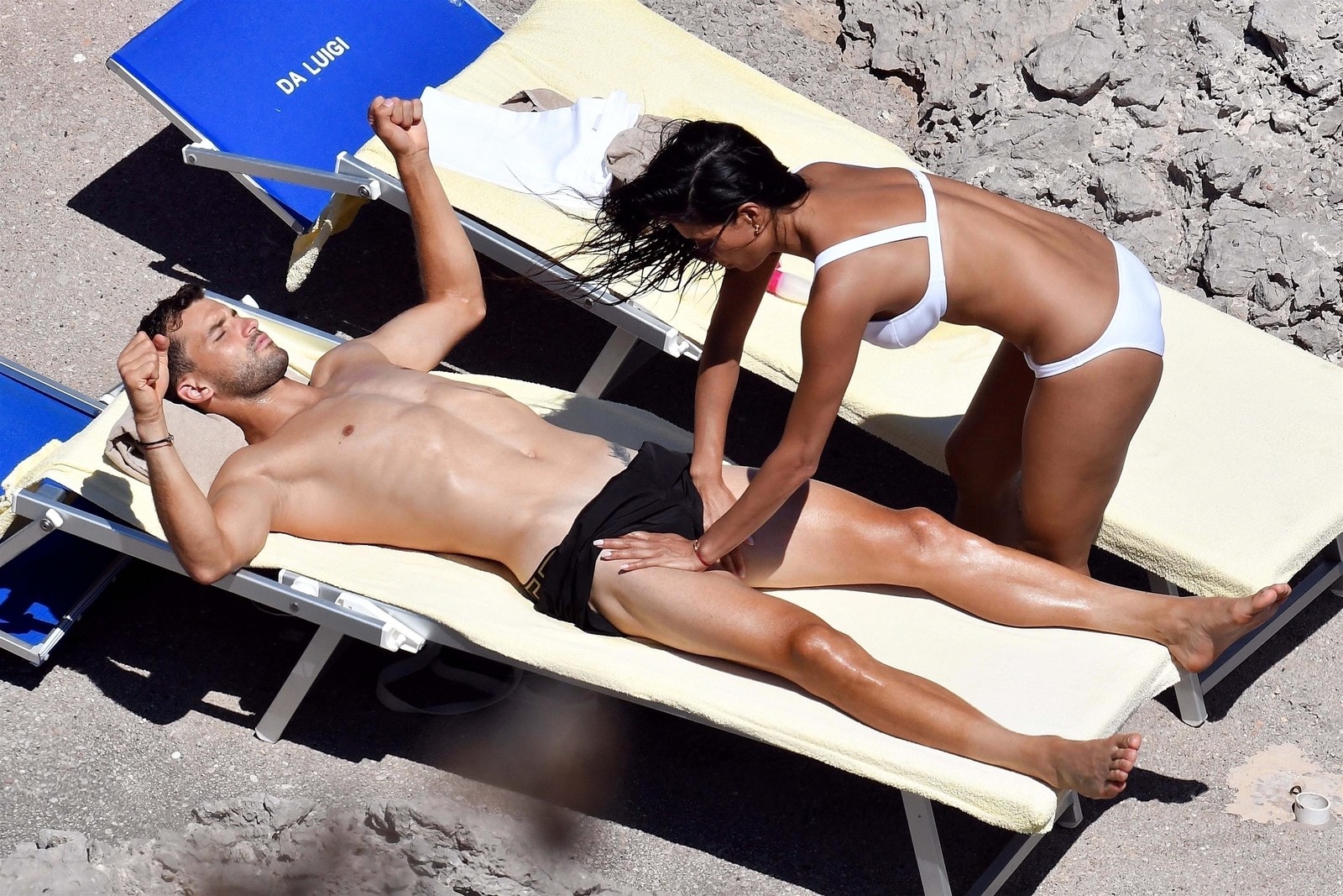 Nicole Scherzinger Rubbing Down Grigor Dimitrov With Sunscreen Will Give  You A Serious Thirstburn