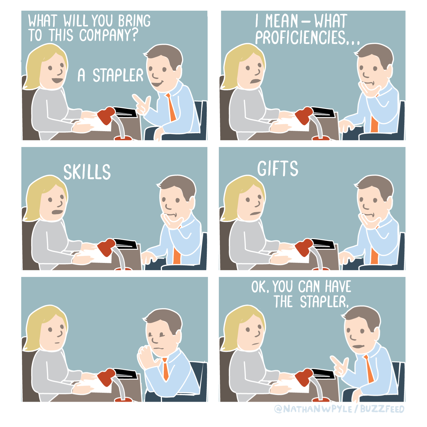 These Comics Are Perfect For Anyone Interviewing For A Job