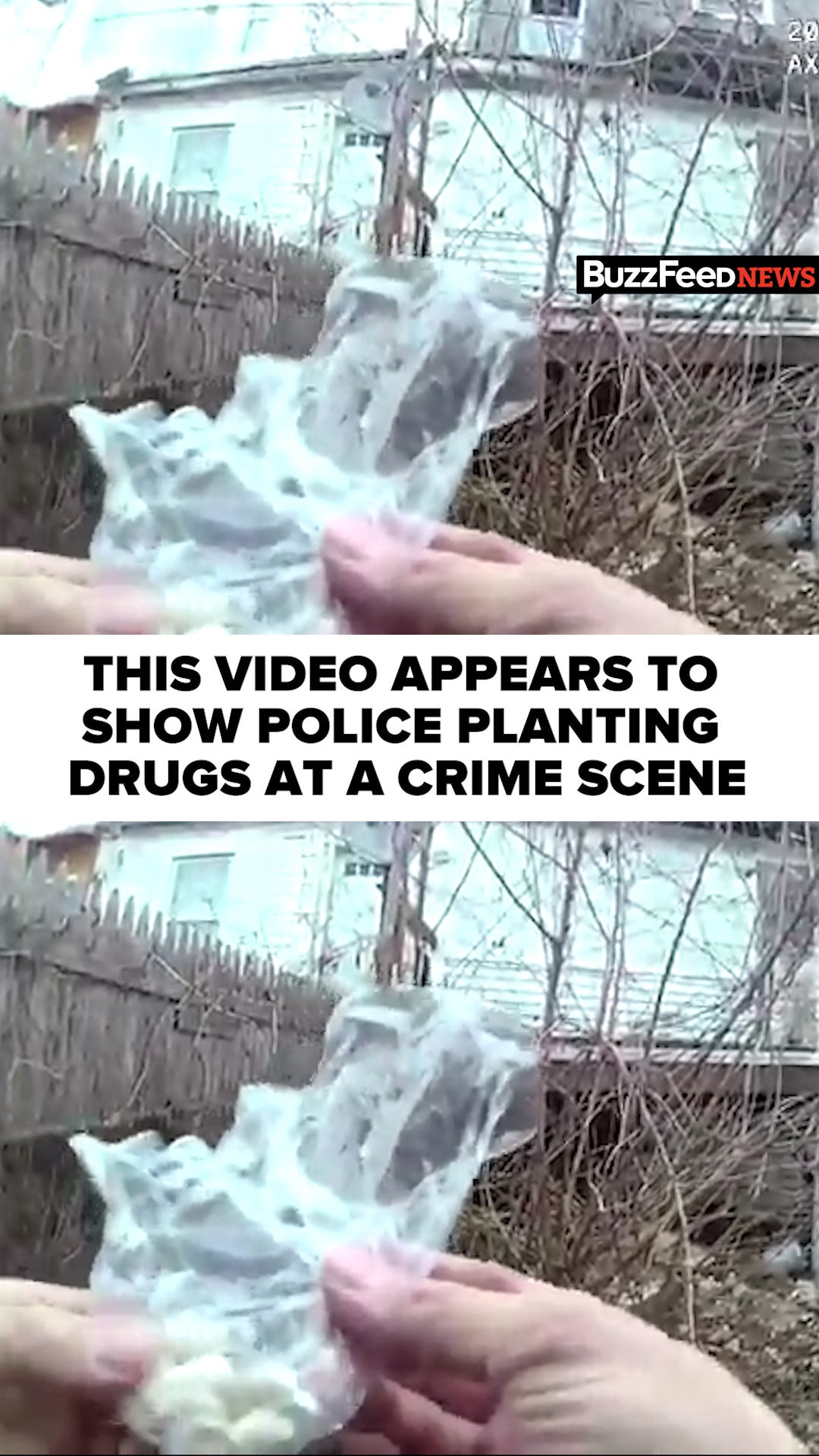 Video Appears To Show Police Planting Drugs At A Crime Scene