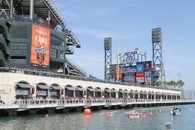 Watching a baseball game in San Francisco can be a multi-sport experience. You can watch baseball in football weather during the summer. Despite the City on the Bay's reputation for chilly summertime temperatures, judging by the near continuous sellout crowds throughout the season, San Franciscans don't seem to mind. And when you have a ballpark situated on the bay, hitter's going long can make a real splash. Over the right field wall is a section of San Francisco Bay called China Basin, but the unofficial name for water along the ballpark is McCovey Cove. Willie McCovey was a Giants slugger that could really wallop the ball. His homers were legendary and is one of the few hitter's to land a homer in the swimming pool outside of the former Montreal Expos stadium, Jarry Park. And it has to a McCovey-like belt to land in the bay. There is a dedicated digital counter that keeps track of home run balls hit by Giants batters that make it to the water. Since it opened in 2000, only 73 home team hitters have managed to land one in cove; 30 of those from all-time home run leader Barry Bonds.