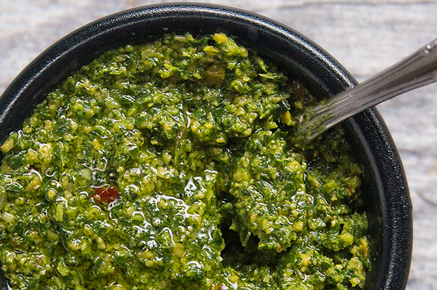 Thai Basil Peanut Pesto