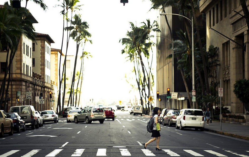 This City Just Passed A Law Banning People From Texting While Crossing The  Street