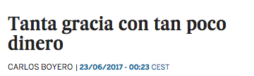 Cuando tu jefe se ríe del chiste que has hecho a la hora del café.