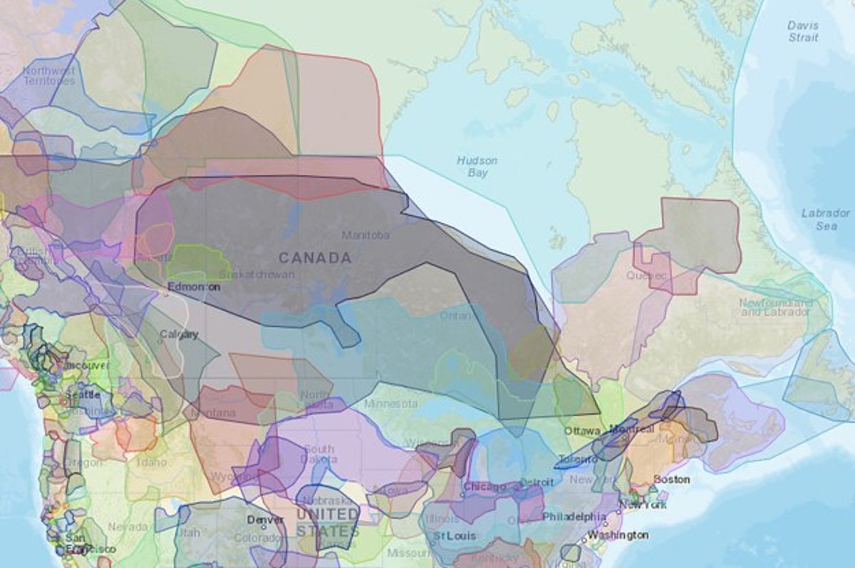 Map Of Traditional Aboriginal Lands Canada Do You Know What Indigenous Territory These 9 Canadian Cities Are Built On?