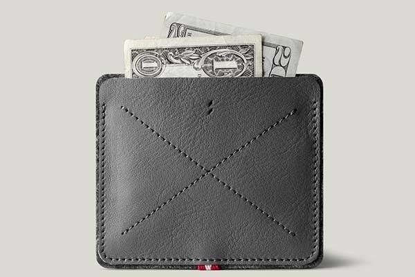 2. Hard Graft No Fold wallet