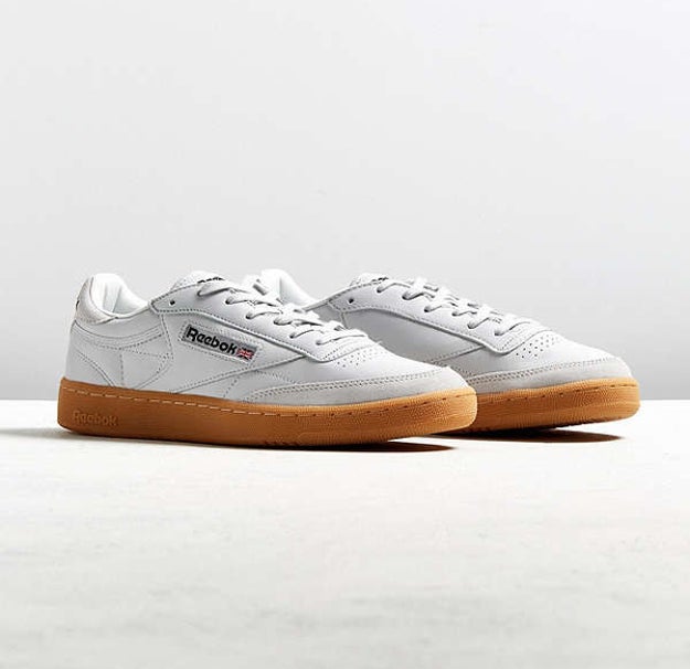 If you want a more sporty, casual look these Reebok are great. The gum sole is a nice added touch.