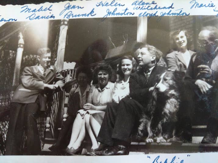 The school staff at Mount Elgin, 1946