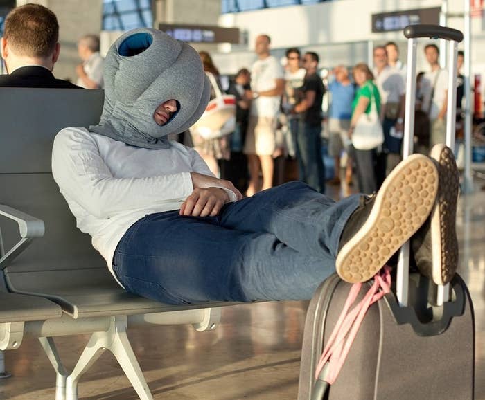 FaceCradle Is The Toilet Seat Shaped Travel Pillow You Need In Your Life