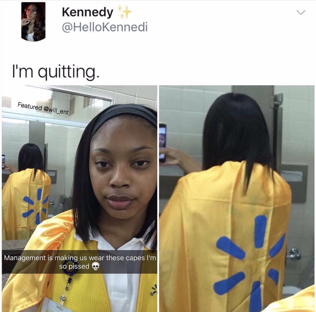 People Are Sympathizing With This Walmart Worker Who Now Has To Wear A ...