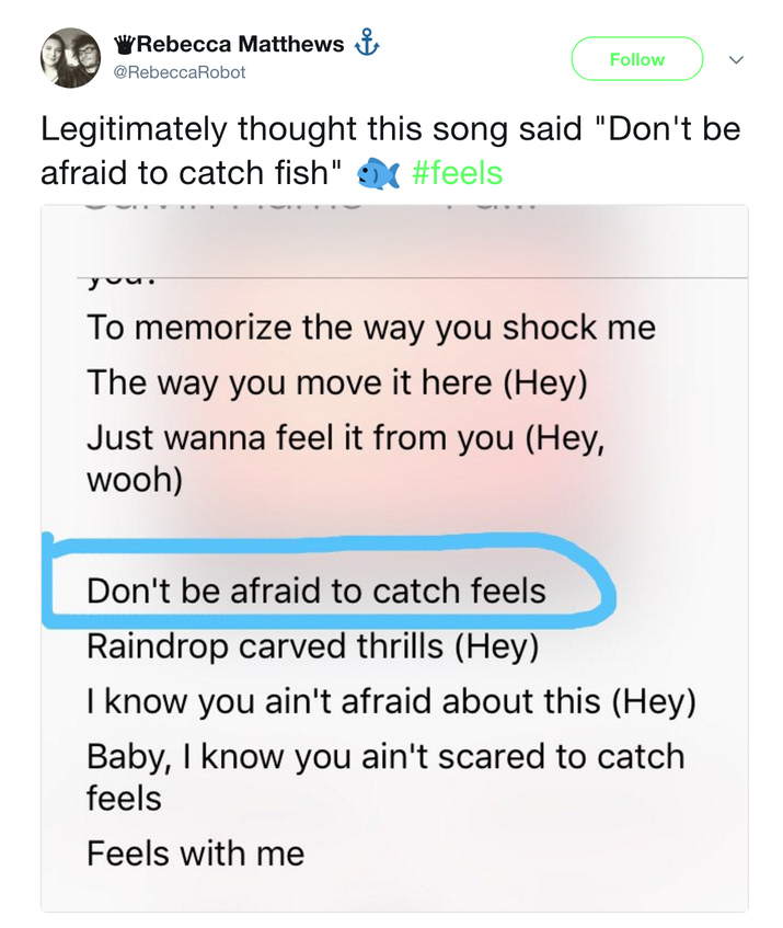 For Everyone Who Thought Katy Perry Was Singing About Catching ...