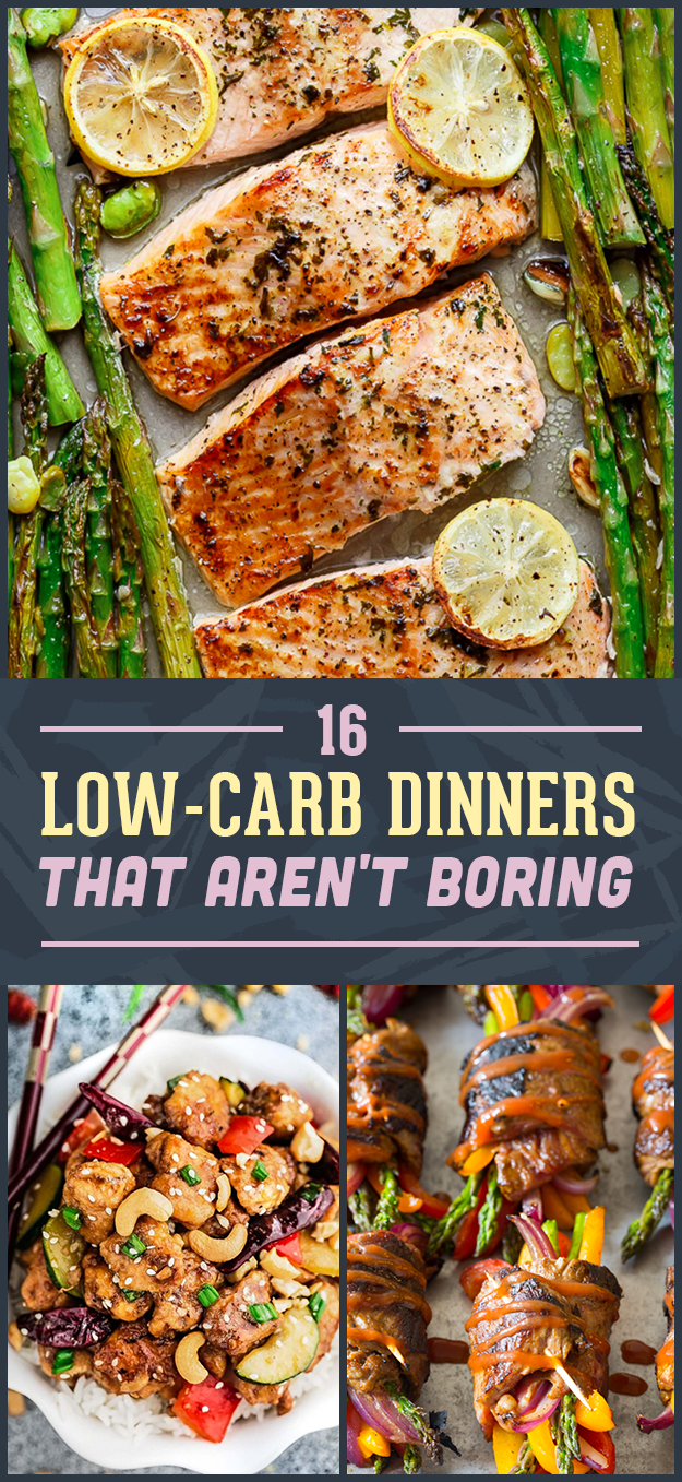 16 Low-Carb Dinners That Aren't Boring