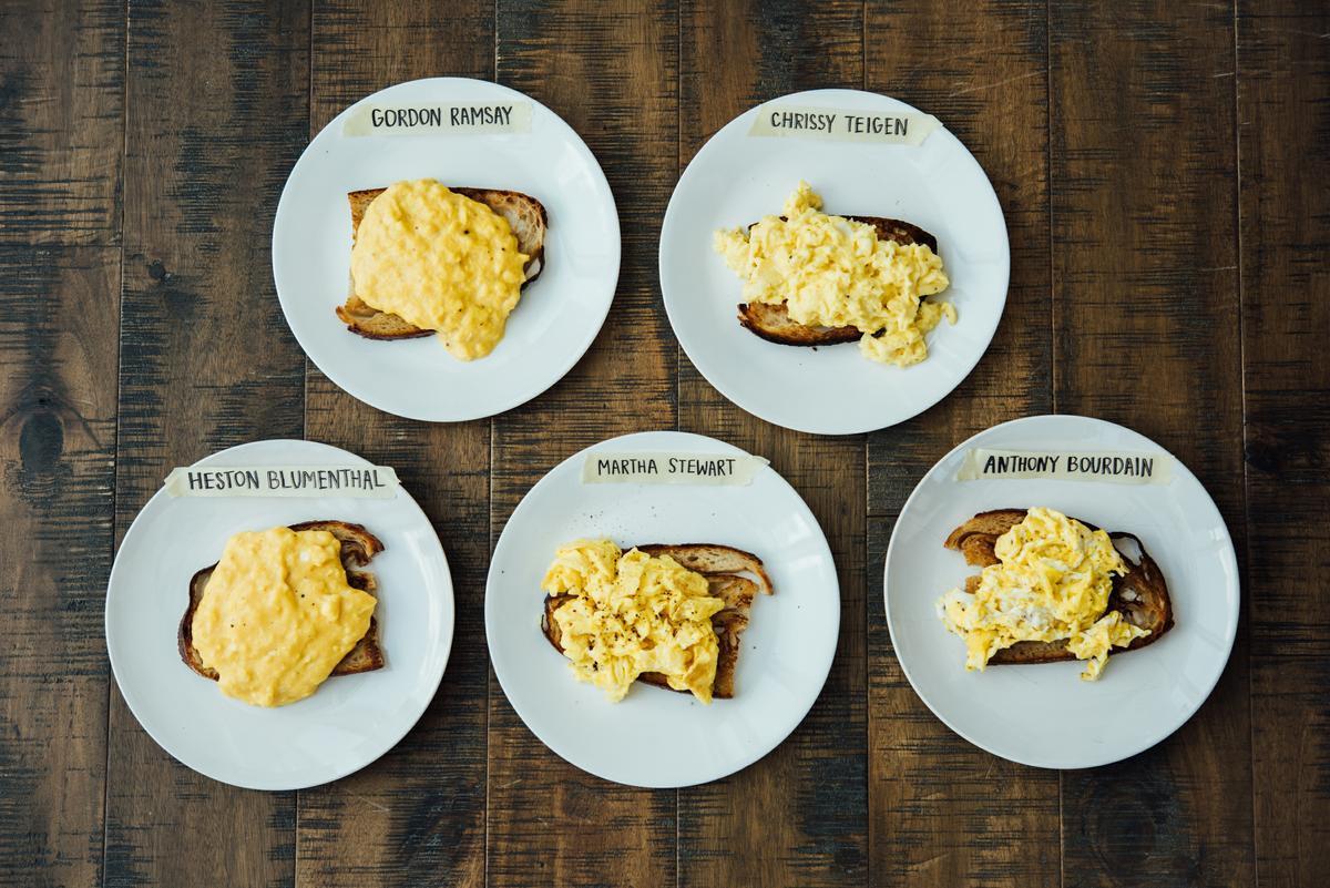 I Made 5 Famous Scrambled Egg Recipes And Found The Very Best One