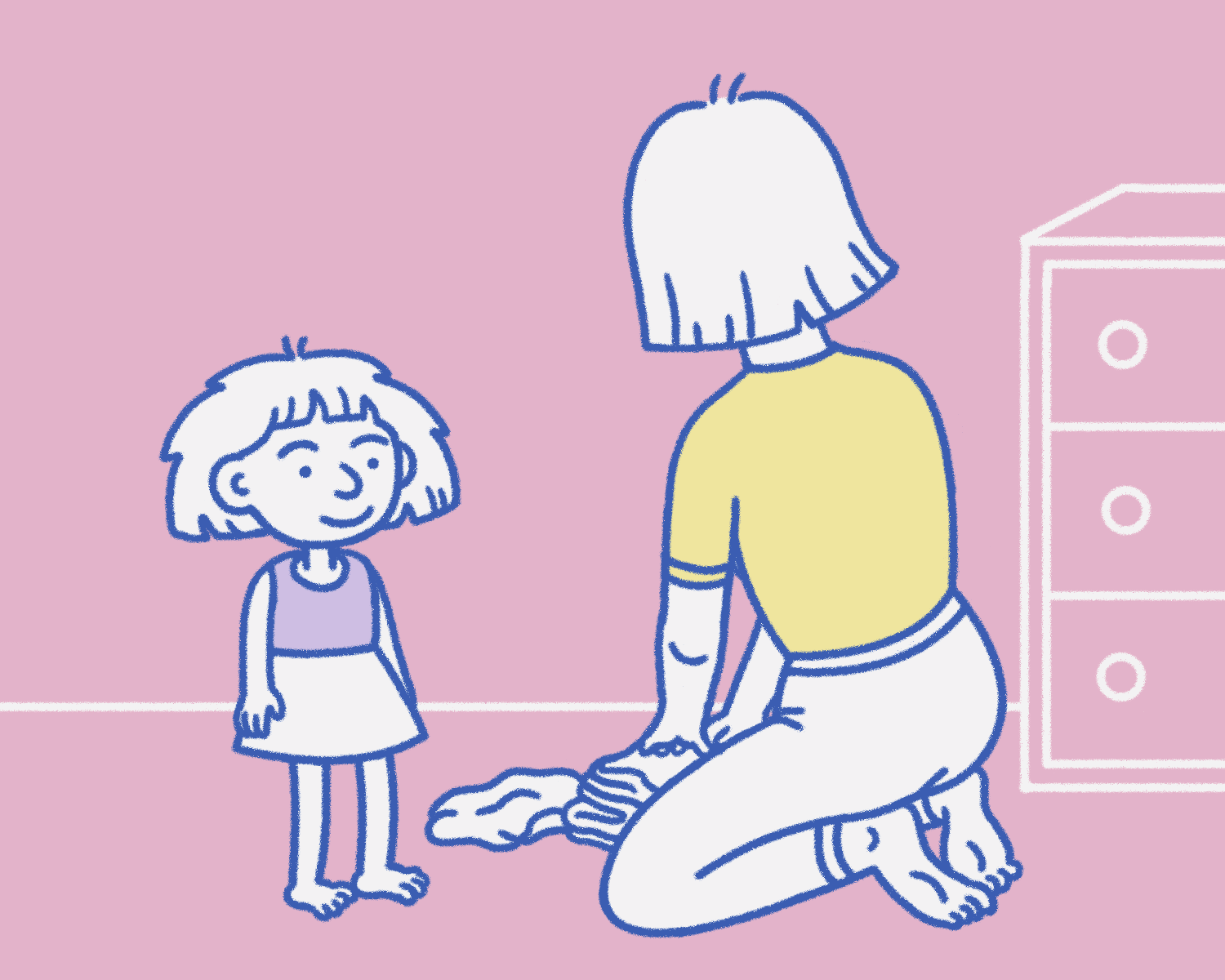 You could even stage a mini fashion show! Together, you'll quickly realize which outfits they've outgrown, and your child can choose where to take them. Check here for some places that will take your donations.