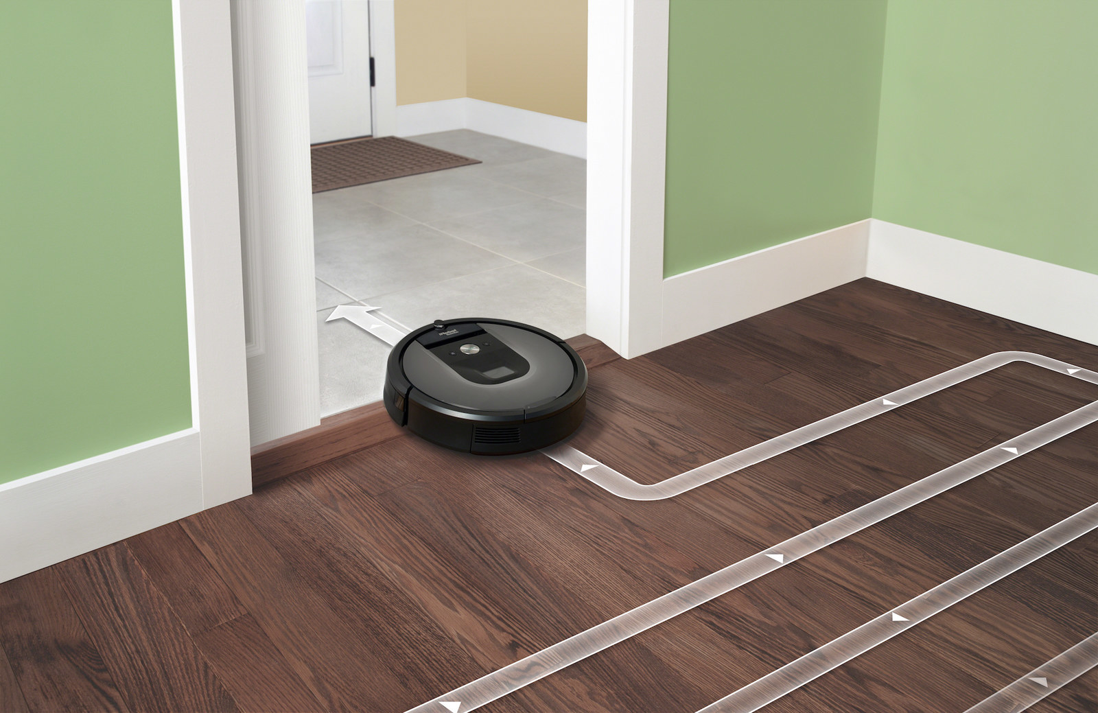 roomba that maps house