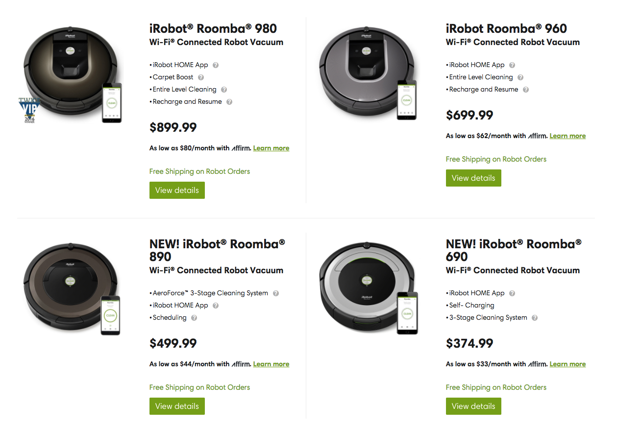 Roomba maker may share maps of users' homes with Google,  or Apple, Robots