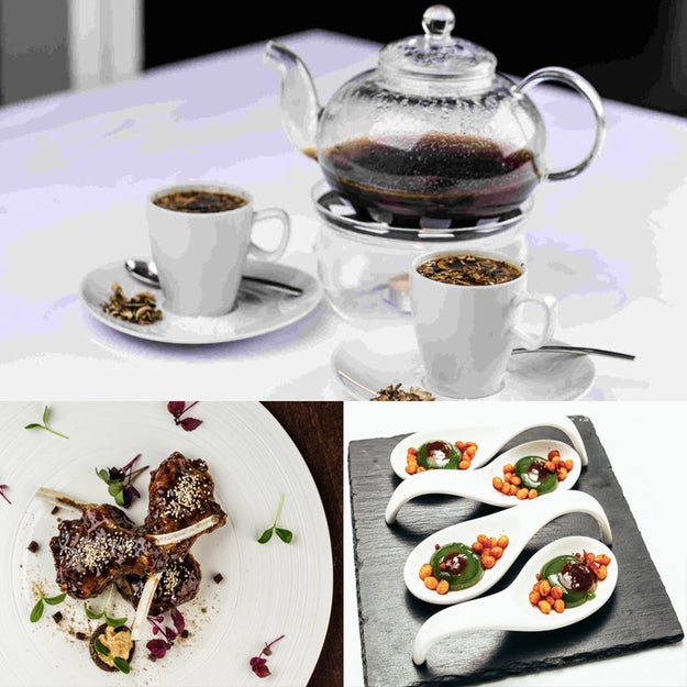 Sip a cup of hot "mushroom chai" at Tresind, followed by some amazing modern takes on Indian cuisine.