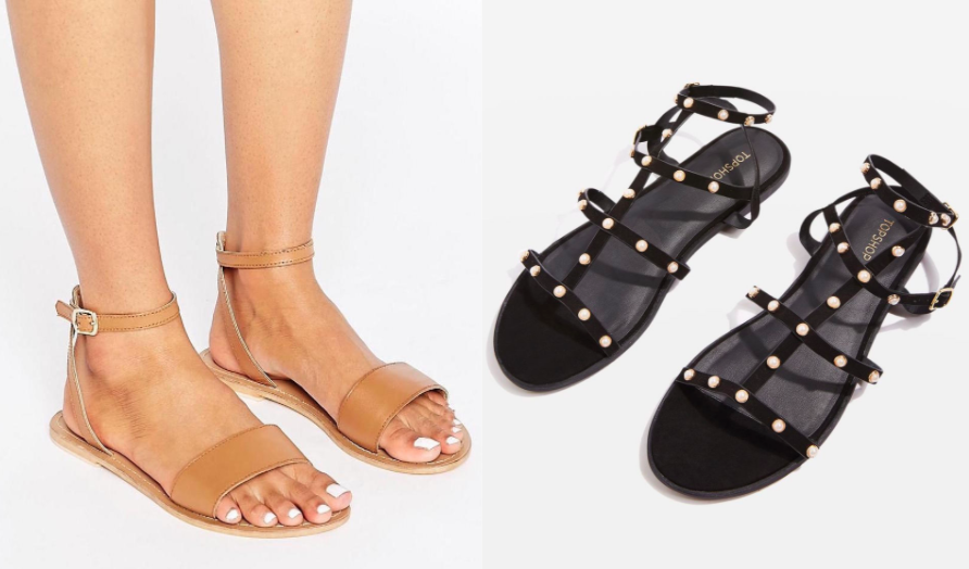 Sandales plates originales femmes Clearance