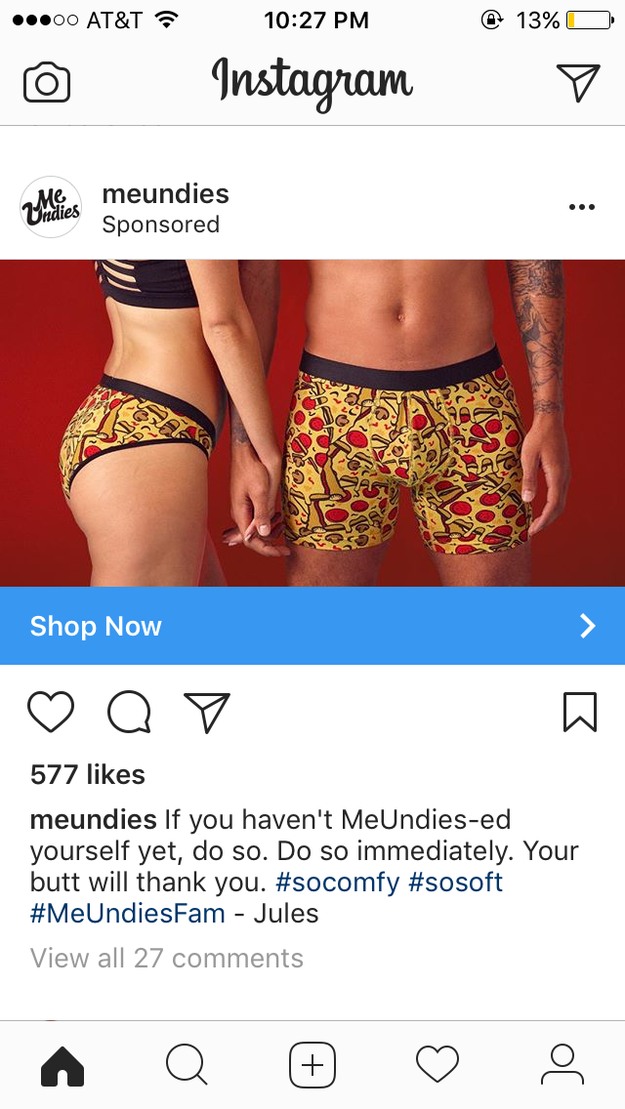 MeUndies Men's Boxer Brief Underwear white Sizes M