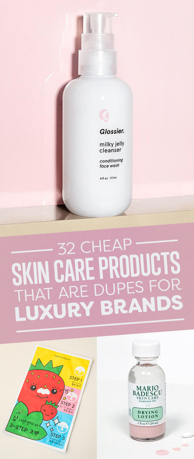 32 Cheap Skin Care Products That Work Just As Well As The Luxury Brands