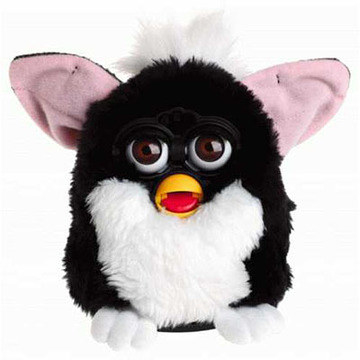 Speaking of sometimes annoying, but truly lovable little fucks, here's what you remember Furby looking like: