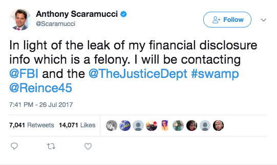 Anthony Scaramucci Goes On Shocking Rant, Threatens To "Kill" White ...