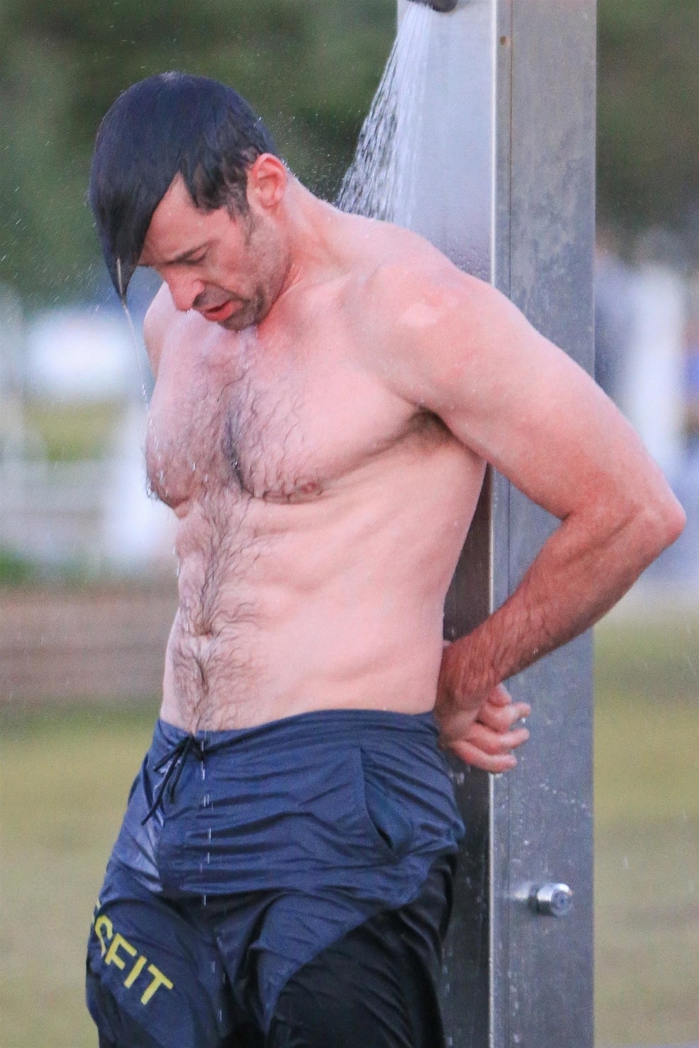 These Photos Of Hugh Jackman Showering Will Make You Wish You Were A Towel