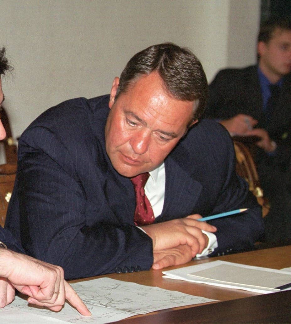 Mikhail Lesin in 2000.