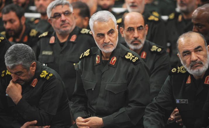 Iranian Quds Force commander Qassem Suleimani, September 18, 2016.