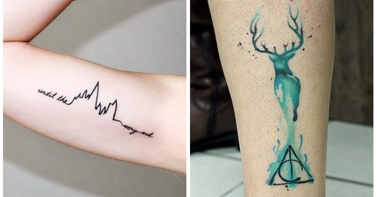 39 très beaux tatouages Harry Potter qui vont vous inspirer
