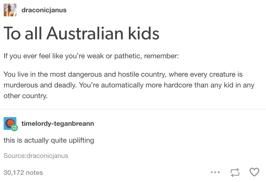 100 Really Damn Funny Tumblr Posts About Australia