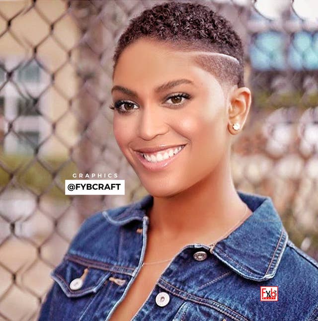 These Celebs Were Photoshopped With Short Natural Hair And They