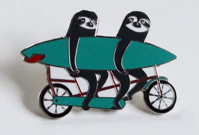 Because sloths love surfing, obviously.Get it on Etsy for $9.92.