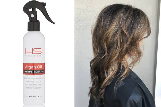 Hsi professional argan online oil heat protector review