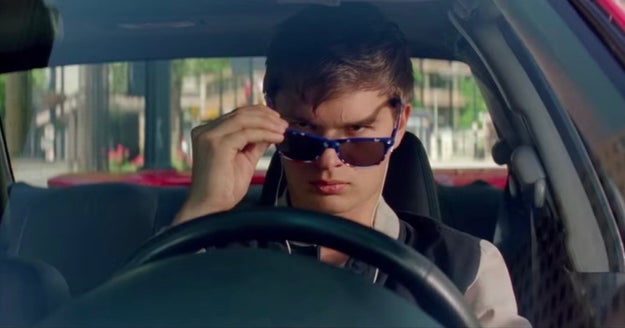 So Wright and Elgort developed a shorthand. "The film is called Baby Driver, but I wanted [Elgort] to look tough, so I would say 'Man driver!'" the director said.