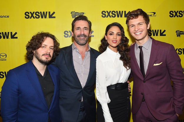 And you should be, because the driving in the movie is real. After Baby Driver's world premiere at the South by Southwest Film Festival in March, director Edgar Wright said there was "very little green screen ... It was all real driving."
