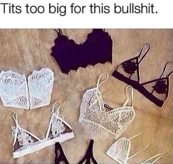 43 Problems All Ladies With Big Boobs Have Suffered Through
