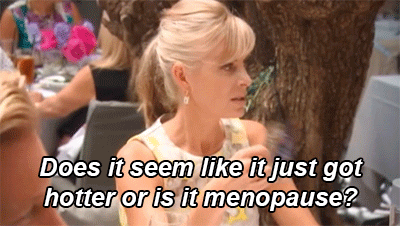 "Yes, there are some people who go through a premature menopause and no one really knows why this happens. However, smokers can sometimes have menopause earlier."
