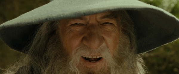 «Hey Gandalf!» «Yo Dumbledore!» Ce genre-là...