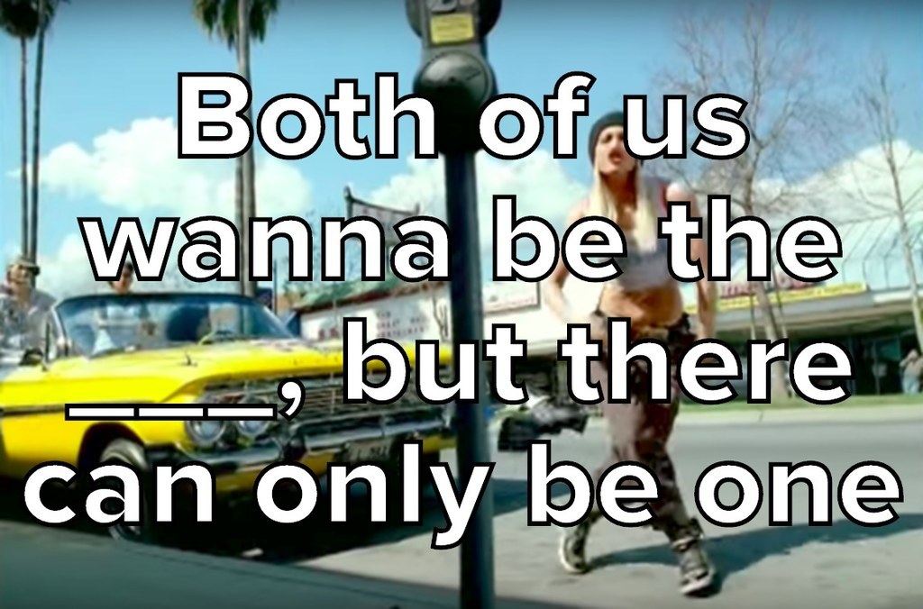 Do You Remember The Lyrics To "Hollaback Girl"?