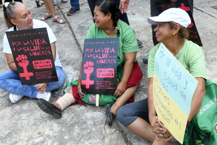 An Amnesty International report in 2015 said at least 19 women were in jail in El Salvador for abortion-related crimes. Some women convicted have later been freed.
