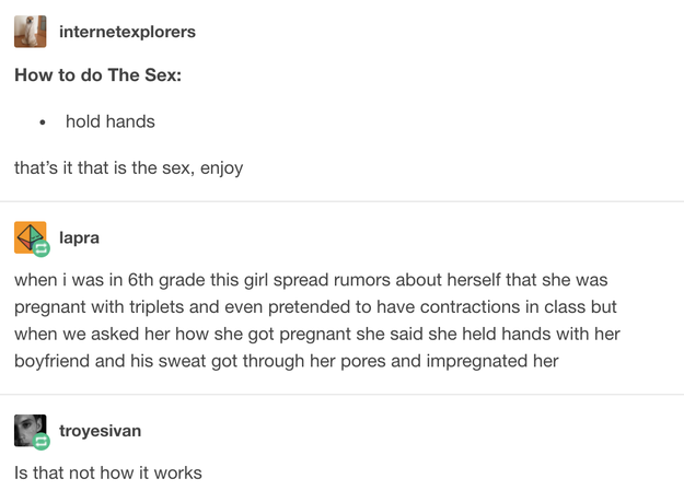 18 Tumblr Posts About Sex That Are Really Weirdly Funny