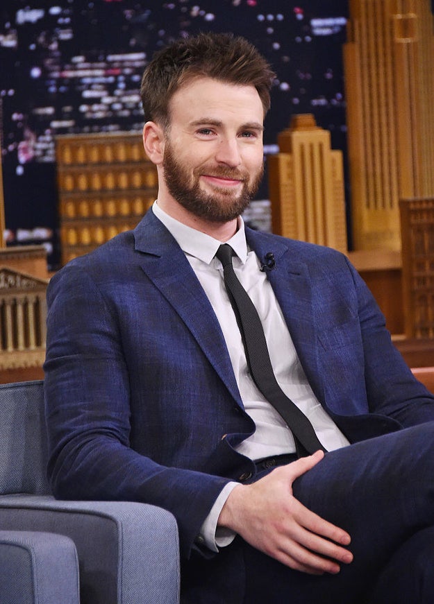 So obviously, Chris Evans needs no introduction.