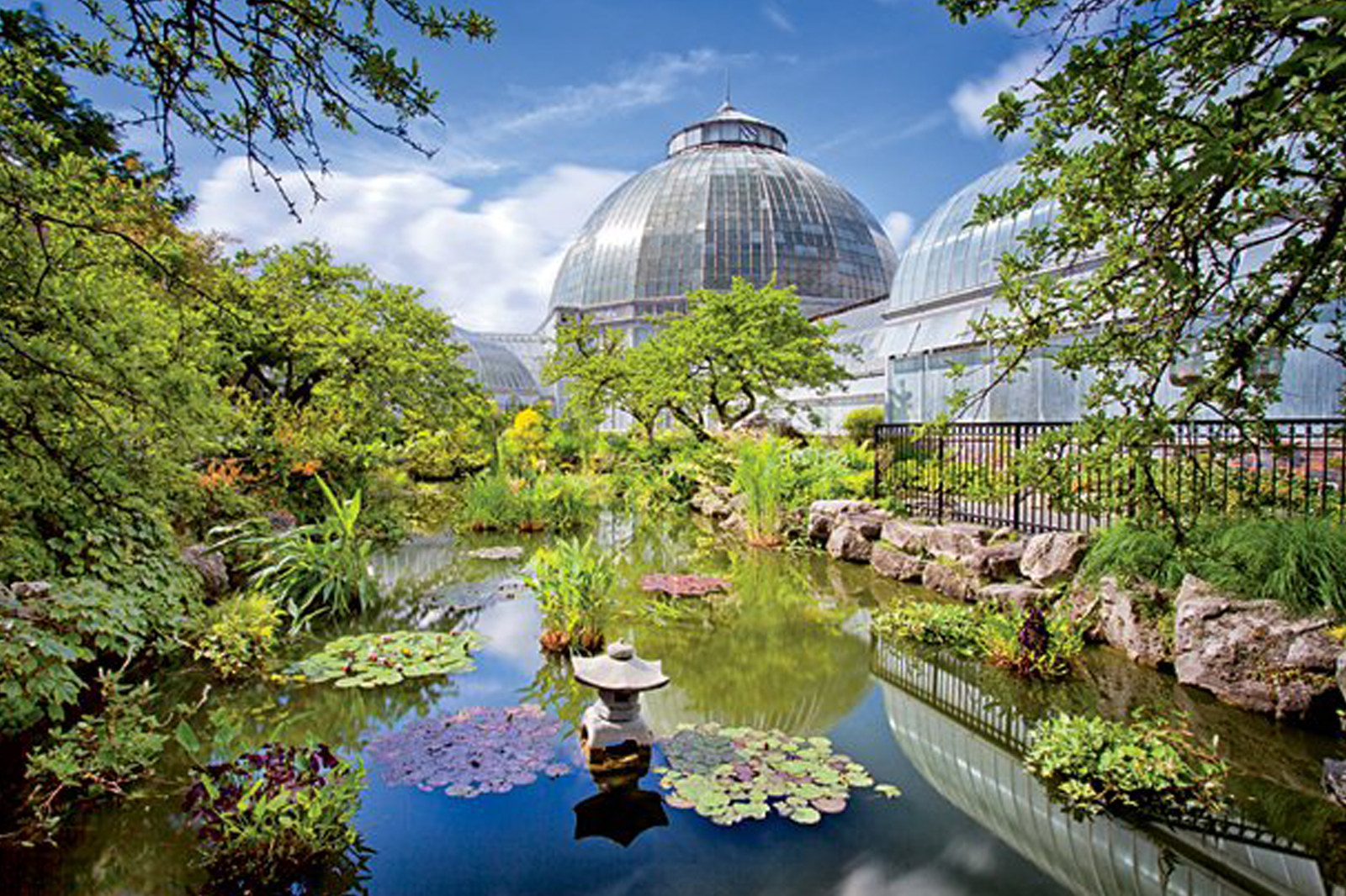 Belle Isle Park is a 982-acre island park located in Detroit with historic, environmental, and cultural resources that have been beloved for generations. The park is home to the Belle Isle Aquarium, Anna Scripps Whitcomb Conservatory, Dossin Great Lakes Museum, Belle Isle Nature Center, the James Scott Memorial Fountain, and more!