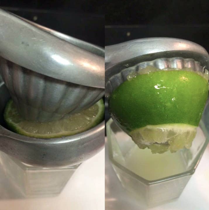 Apparently, you're not supposed to just put the cut side of a halved fruit in, and I've been using these wrong my whole life. From here.