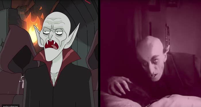 Resultado de imagen para rick y morty vampiro